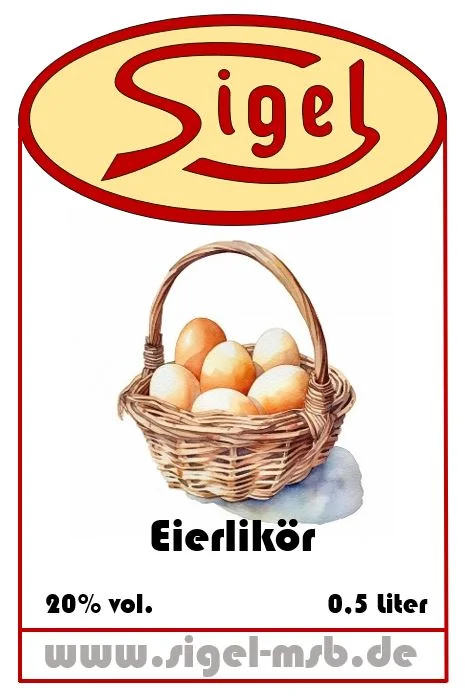 Eierlikör 20% vol.